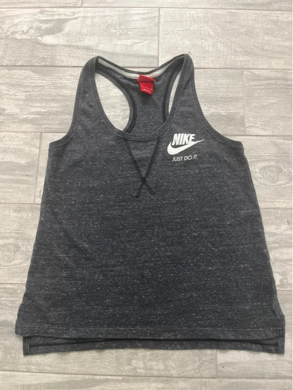 Nike Heather Gray Razorback Tank